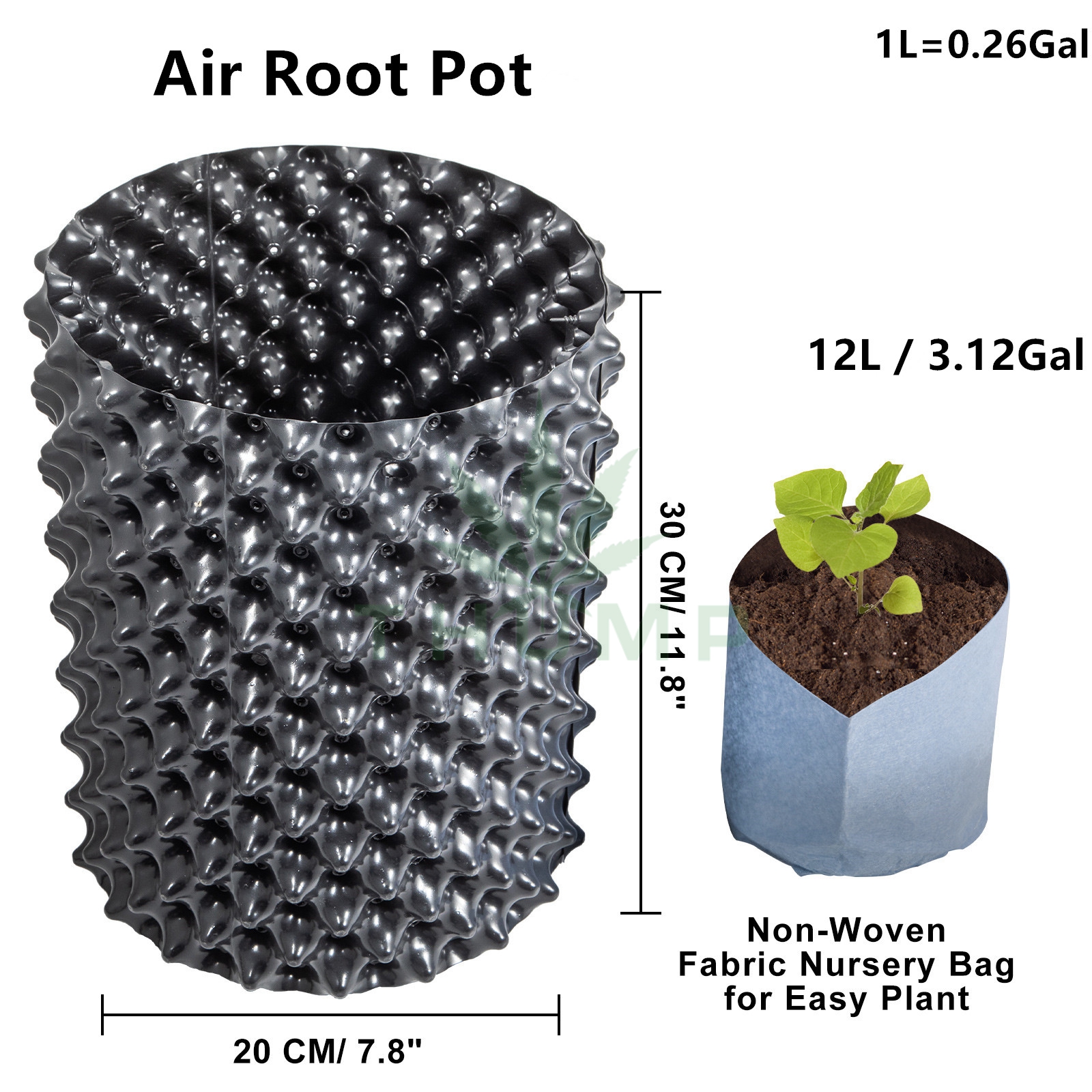 Hydroponic Growing Air Pruning Root Plant Pots
