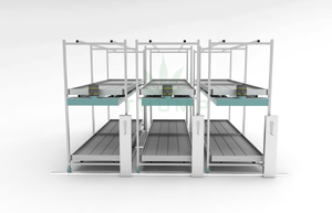 Hydroponic Mobile Grow Rack Systems for Sale